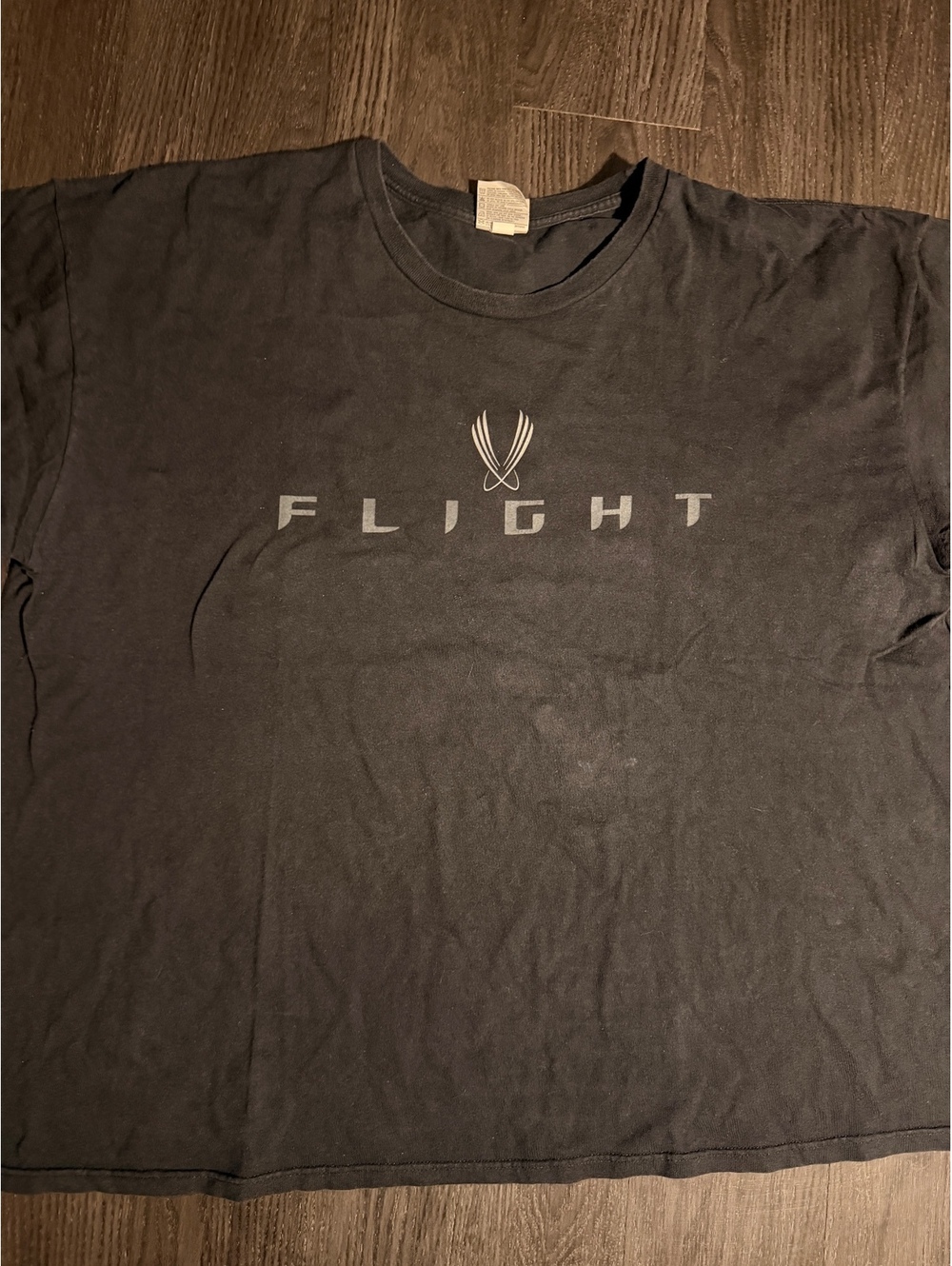 Vintage Y2K Nike Flight Big Swoosh Graphic Tee 3XL